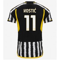 Juventus Filip Kostic #11 Replica Home Shirt 2023-24 Short Sleeve